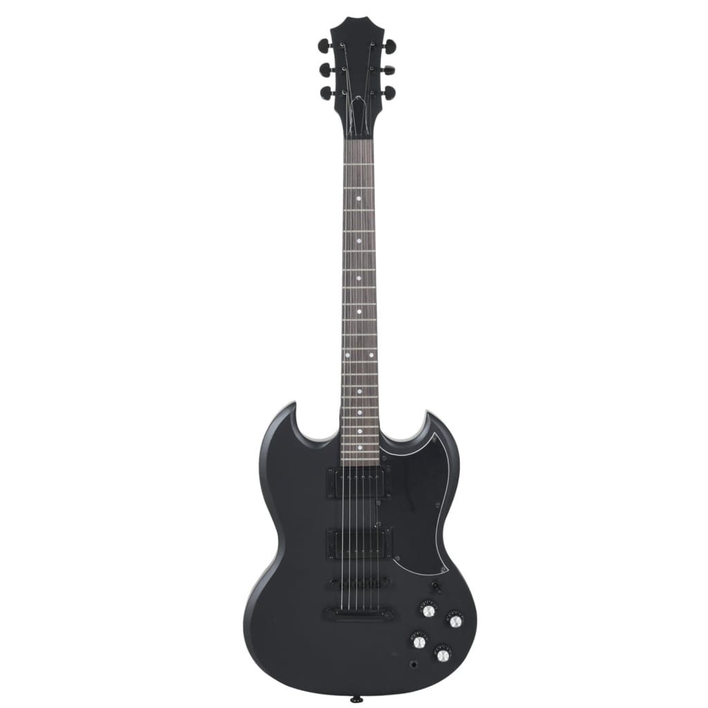 Vidaxl Gitarre für Einsteiger elektrisch mit Tasche 4 4 ​​39 schwarz