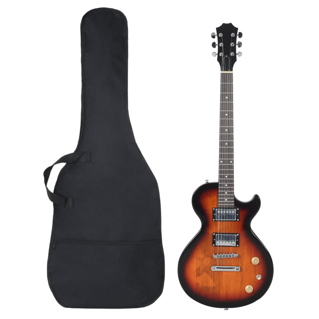 Vidaxl Gitarre für Einsteiger elektrisch mit Tasche 4 4 ​​39 schwarz