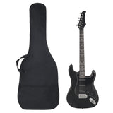 VidaXL Gitarre für Einsteiger elektrisch mit Tasche 4 4 39 schwarz