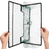 Vidaxl Bird Trap 50x40 cm stalowy zielony