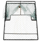 Vidaxl Bird Trap 50x40 cm stalowy zielony