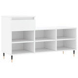 Vidaxl skoskap 102x36x60 cm eiendommer hvit hvit