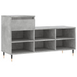 Vidaxx Schuhschrank 102x36x60 cm Holzwerkstoff betongrau