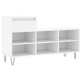 Vidaxx Schuhschrank 102x36x60 cm Holzwerkstoff weiß