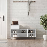 Vidaxl Shoe Cabinet 102x36x60 cm Property Wood White