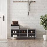 Vidaxl Schong Cabinet 102x36x60 cm Propertéiert Holz Sonoma Grey