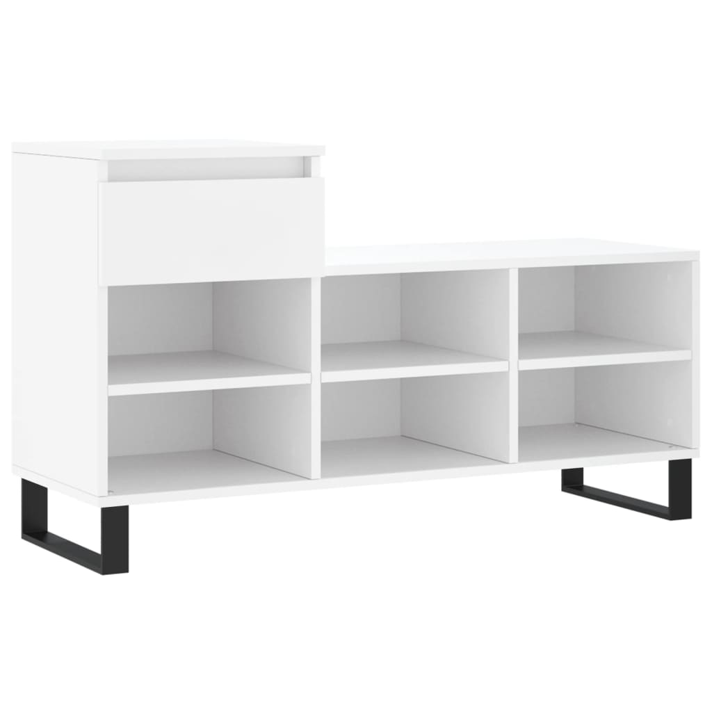 Vidaxx Schuhschrank 102x36x60 cm Holzwerkstoff weiß