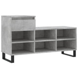 VidaXL shoe cabinet 102x36x60 cm Processed wood concrete price