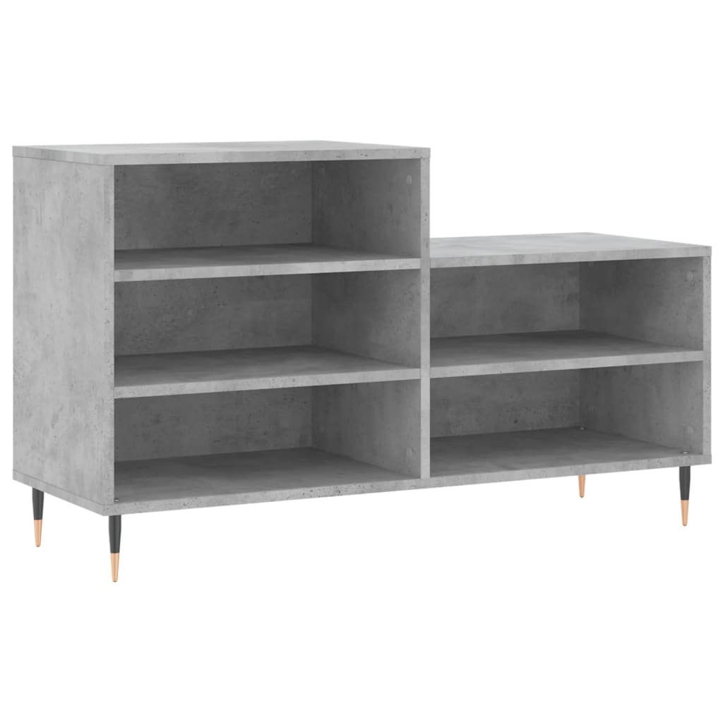 Vidaxx Schuhschrank 102x36x60 cm Holzwerkstoff betongrau