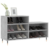 Vidaxx Schuhschrank 102x36x60 cm Holzwerkstoff betongrau
