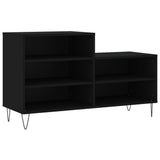 Vidaxx Schuhschrank 102x36x60 cm lackiertes Holz schwarz