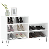 Vidaxx Schuhschrank 102x36x60 cm lackiertes Holz Hochglanz weiß