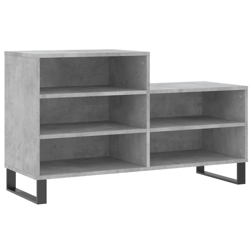 Vidaxx Schuhschrank 102x36x60 cm Holzwerkstoff betongrau