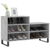 VidaXL shoe cabinet 102x36x60 cm Processed wood concrete price