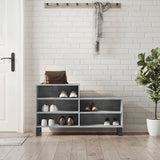 VidaXL shoe cabinet 102x36x60 cm Processed wood concrete price