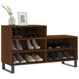 Vidaxx Schuhschrank 102x36x60 cm, fertige Holzfarbe, braune Eiche