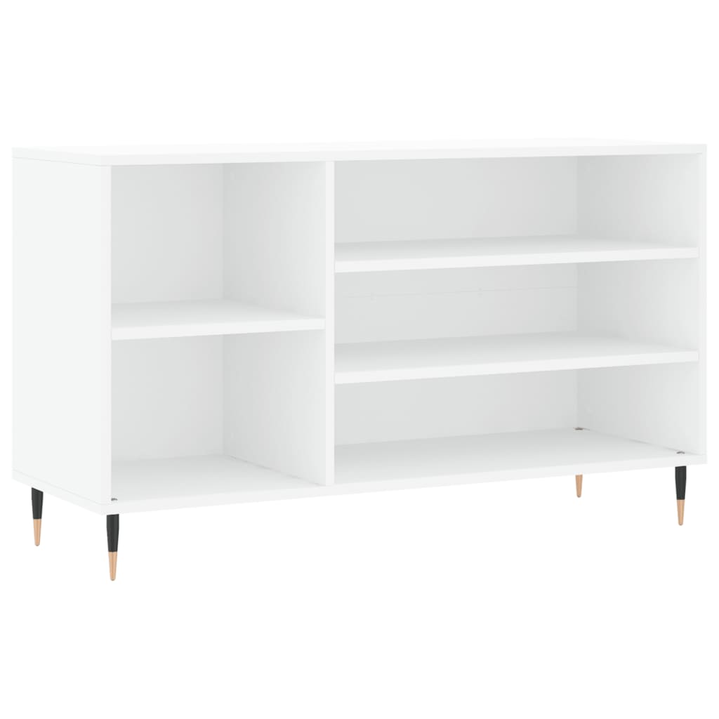 Vidaxl Shoe Cabinet 102x36x60 cm Property Wood White