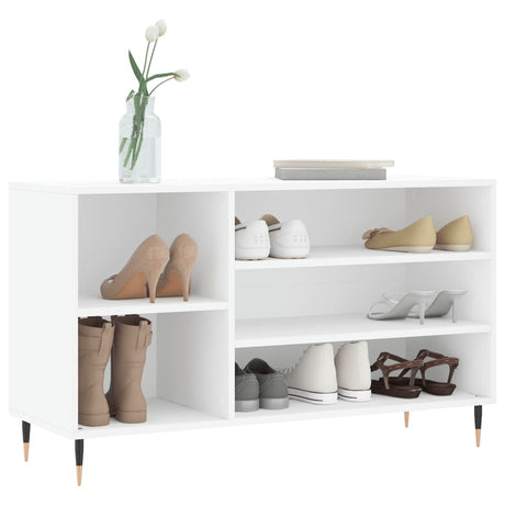 Vidaxx Schuhschrank 102x36x60 cm Holzwerkstoff weiß