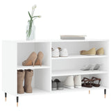 Vidaxl Cabinet da scarpe 102x36x60 cm Bianco in legno