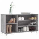 VidaXL Schuhschrank 102x36x60 cm Holzwerkstoff Sonomagrau