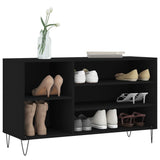 Vidaxx Schuhschrank 102x36x60 cm lackiertes Holz schwarz