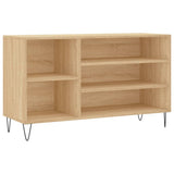 VidaXL Schuhschrank 102x36x60 cm Holzwerkstoff Sonoma-Eiche