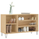 Vidaxl Shoe cabinet 102x36x60 cm Properted Wood Sonoma Oak colored