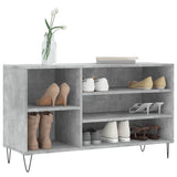 Vidaxx Schuhschrank 102x36x60 cm Holzwerkstoff betongrau