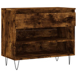 Vidaxl Shoe cabinet 70x36x60 cm Properted Wood Smoked Oak colored