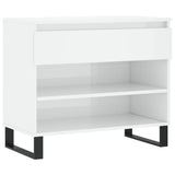 Vidaxx Schuhschrank 70x36x60 cm lackiertes Holz Hochglanz weiß