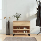 Vidaxl Shoe cabinet 70x36x60 cm Properted Wood Sonoma Oak colored