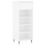 Vidaxx Schuhschrank 40x36x105 cm Holzwerkstoff weiß