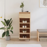 Vidaxl Shoe cabinet 40x36x105 cm Properted Wood Sonoma Oak colored