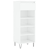 Vidaxx Schuhschrank 40x36x105 cm lackiertes Holz Hochglanz weiß