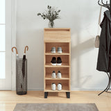 Vidaxl Shoe cabinet 40x36x105 cm Properted Wood Sonoma Oak colored