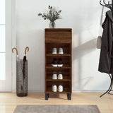 VidaXL shoe cabinet 40x36x105 cm Cut wood brown oak color