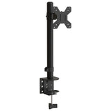 VidaXL Monitorhalterung VESA 75 100 mm schwarzer Stahl