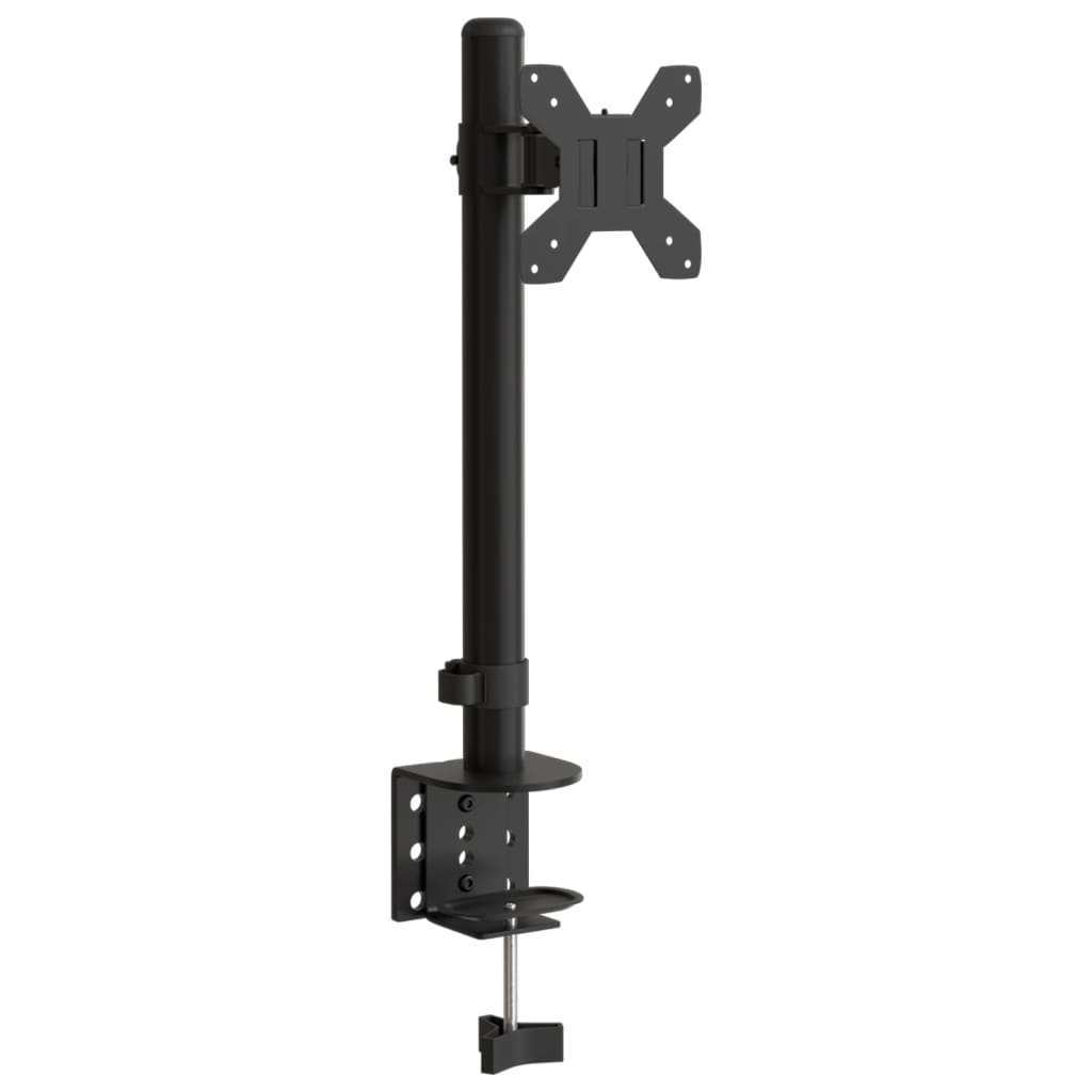 Vidaxl Monitor Bracket Vesa 75 100 mm schwarzer Stahl