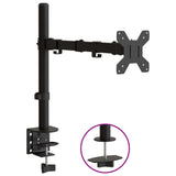 VidaXL Monitorhalterung VESA 75 100 mm schwarzer Stahl