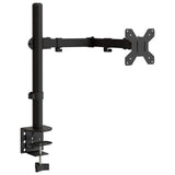 VidaXL Monitorhalterung VESA 75 100 mm schwarzer Stahl