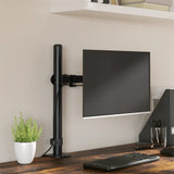 VidaXL Monitorhalterung VESA 75 100 mm schwarzer Stahl