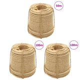 Vidaxl rep 3 st 14 mm sisal