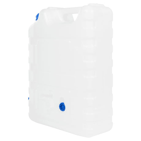 VidaXL Wassertank mit Wasserhahn 20 l Kunststoff transparent