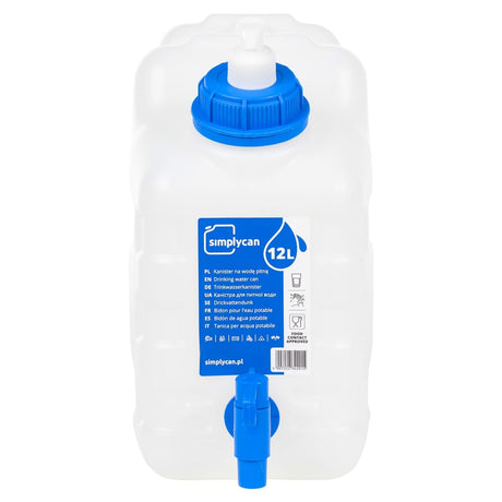 VidaXL Wassertank mit Wasserhahn und Seifenspender 10 l Kunststoff