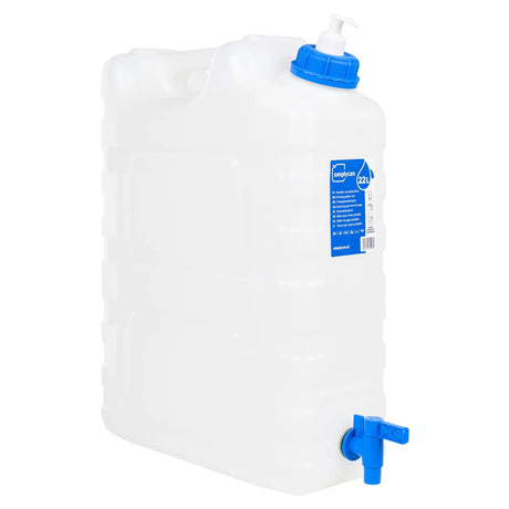 VidaXL Wassertank mit Wasserhahn und Seifenspender 20 l Kunststoff