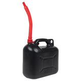 Vidaxl Fuel tanks 3 st with flexible spout black 10 l plastic