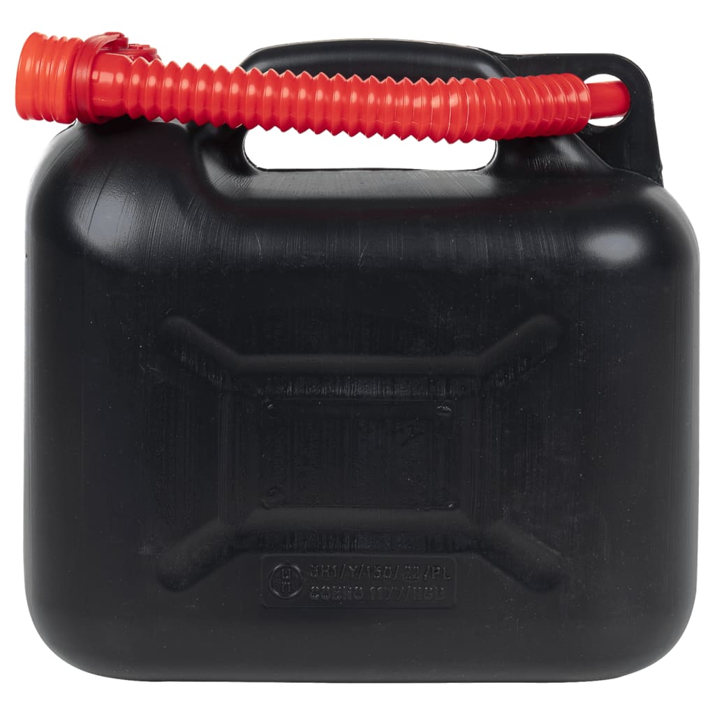 Vidaxl Fuel tanks 3 st with flexible spout black 10 l plastic