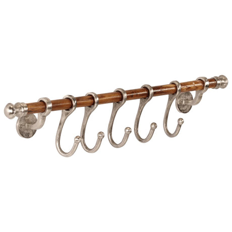 Vidaxx Wandgarderobe 75x15 cm Aluminium