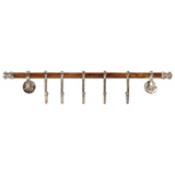 Vidaxx Wandgarderobe 75x15 cm Aluminium
