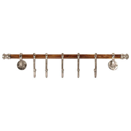 Vidaxx Wandgarderobe 75x15 cm Aluminium